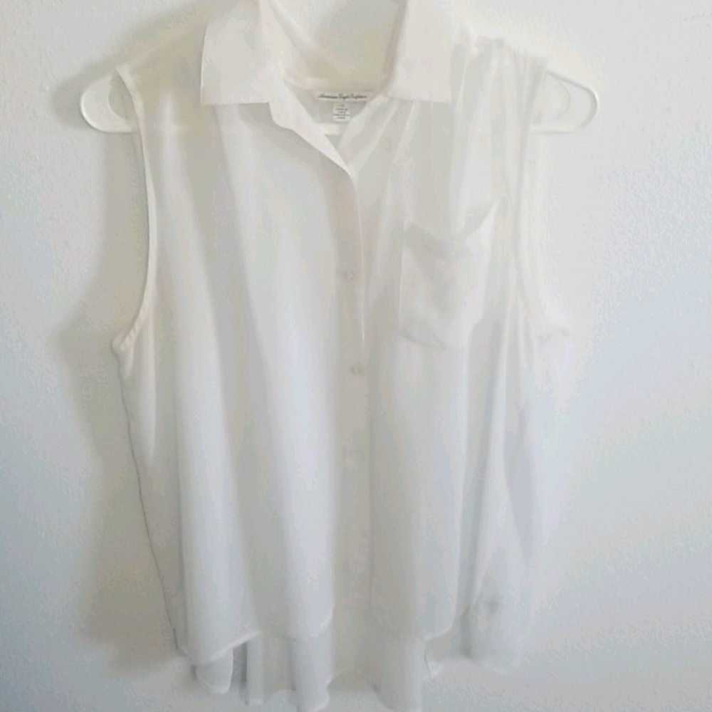 American Eagle White Tank top
